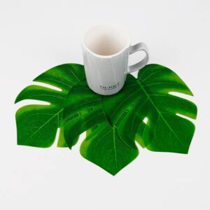 Artificial tropical Hawaiian turtle leaf decoration 6 pieces small medium large, Auckland NZ