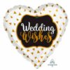Wedding Wishes Heart balloons