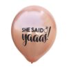 wedding engagement balloons wedding engagement balloons