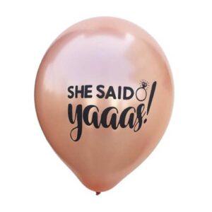 wedding engagement balloons