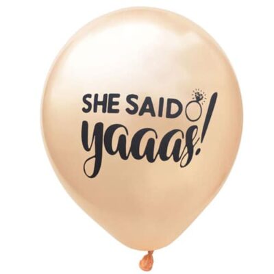 wedding engagement balloons