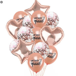 she said yaaas wedding balloons