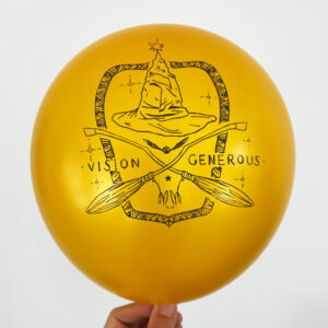 Harry Potter balloon single H 30cm helium quality, Auckland NZ