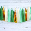 Dinosaur party tissue tassel garland style B 4 packs, party decoration Auckland NZ
