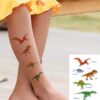 EC-739 Dinosaur temporary tattoo set Bec-739 12x75cm, party favour Auckland NZ