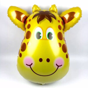Giraffe Head Animal Party Balloon