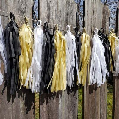 Graduation party Tissue Tassel Garland Kit Graduation party tissue tassel garland style A 4 packs, Auckland NZ