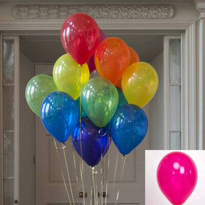 Jewel Crystal Rose Pink balloon