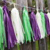 Mermaid Party Tissue Tassel Garland Kit