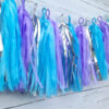 Mermaid Party Tissue Tassel Garland Kit Mermaid Party Tissue Tassel Garland Kit