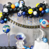 Outer Space Balloons Garland