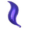 S shape foil balloons Purple S-shaped mermaid tail foil balloon purple, Auckland NZ