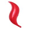 S shape foil balloons red S-shaped mermaid tail foil balloon red, Auckland NZ