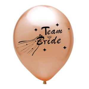 Team Bride diamond balloon pack 12 inch helium quality, Auckland NZ