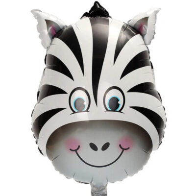 Zebra Head Foil Balloon Zebra Head Foil Balloon