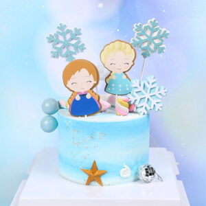 Frozen birthday cake topper acrylic assembly required, Auckland NZ