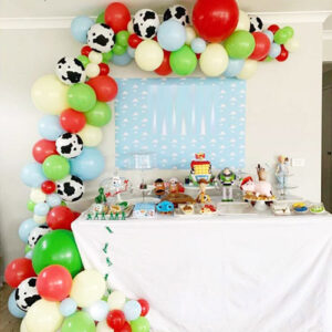 Little Farm DIY balloon garland kit, farm party decoration Auckland NZ