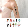 BEC-812 Halloween kid temporary tattoo strip BEC812 12x7.5cm, Auckland NZ