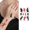 Halloween temporary tattoo sheet BLC972 21x15cm, Auckland NZ