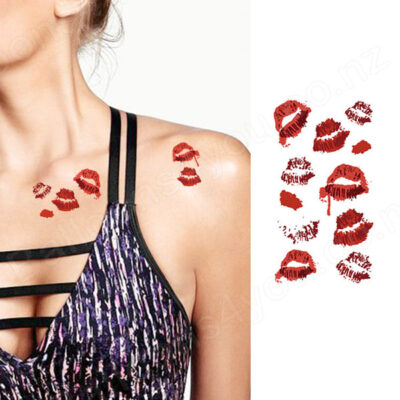 Halloween temporary tattoo strip BRC605 10.5x6cm, Auckland NZ