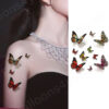 Butterfly temporary tattoos Brh011 10.5x15cm, party favour Auckland NZ