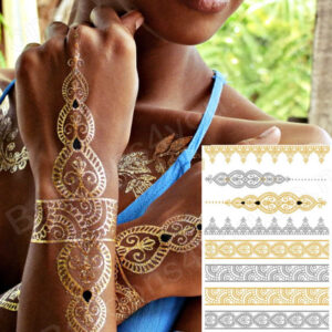 Metallic Tattoo - Temporary Tattoos