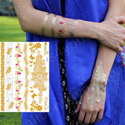 Metallic Tattoo - Temporary Tattoos