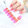 YS-070 Waterproof nail wrap sticker Bys070 nail art design, Auckland NZ