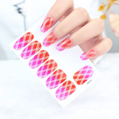YS-070 Waterproof nail wrap sticker Bys070 nail art design, Auckland NZ