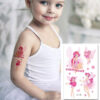 Flower Fairy temporary tattoo set Bec416 12x75cm, girls party Auckland NZ