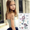 EC-556 Kids mermaid temporary tattoo EC556 12x75cm, party favour Auckland NZ