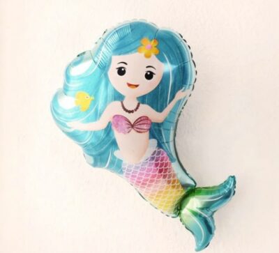 Mermaid party balloon