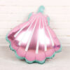 Pink Sea Shell Mermail party Foil Balloon