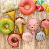 Sweet Candy Donut Foil Balloons