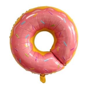 pink donut sweet candy party Foil Balloon
