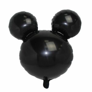 Black Mickey Head Foil Balloons