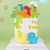 Dinosaur birthday cake topper style C 9 pieces, Auckland NZ