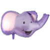 Eelephant Head Purple foil balloon Eelephant Head Purple foil balloon