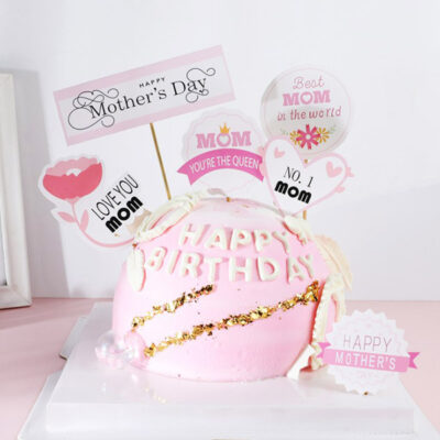 Happy Mother's Day cake topper