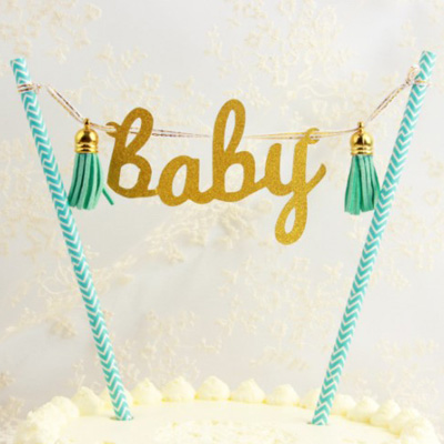 baby boy bunting cake topper Blue baby bunting baby shower cake topper adjustable string, Auckland NZ