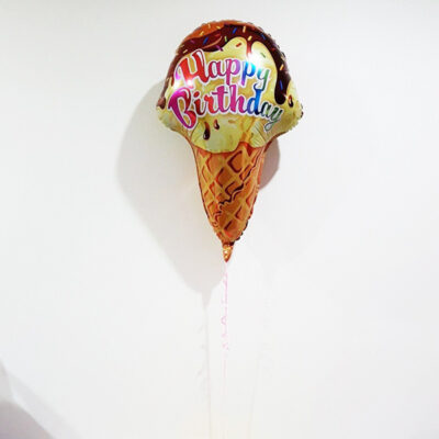 Ice Cream Cone Foil Balloons