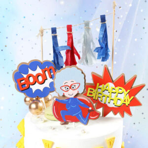 super Grandma birthday cake topper