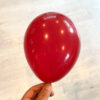 Crystal Dark Red mini balloons