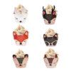 Cupcake wrappers - 6 animals 12PKTS Sleeping animals cupcake wrappers 12 pieces, farm party decoration Auckland NZ