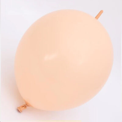 Blush linking balloons