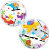Flying Circus bubble balloon 56cm Qualatex latex-free, Auckland NZ