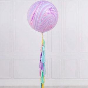 Jumbo Fashion SuperAgate Marble Balloon