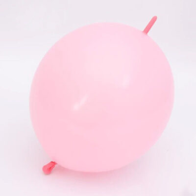Pastel LT pink linking balloons