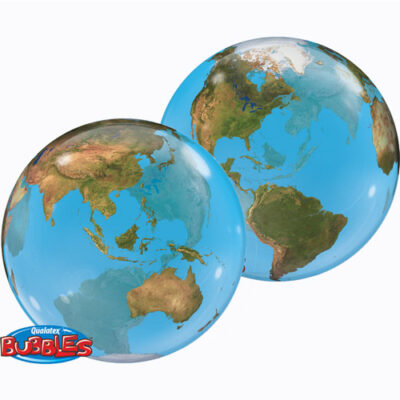 Planet Earth Bubble Balloon