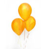 Yellow Orange Rainbow SuperAgate Marble Balloons